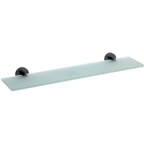 Sapho X-Round - Estante, longitud 60 cm, vaso de leche/negro XR609B