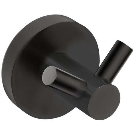 Sapho X-Round - Gancho doble, negro XR202B