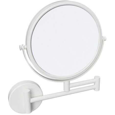 Sapho X-Round - Miroir cosmétique, blanc XR006W