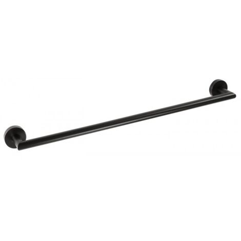 Sapho X-Round - Porte-serviettes, longueur 51 cm, noir XR402B