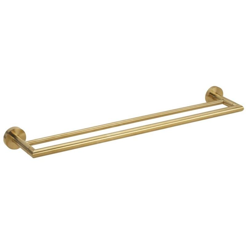 Sapho X-Round - Porte-serviettes, longueur : 66 mm, doré XR401GB