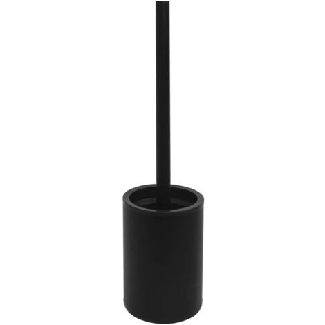 Sapho X-Round - Scopino WC a pavimento, nero XR306B