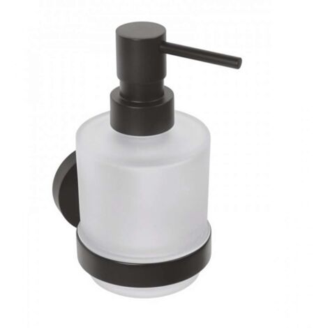 Sapho X-Round - Seifenspender mit Halter, Glas matt/Chrom XR103B