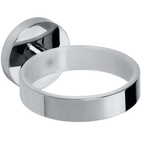 Sapho X-Round - Soporte para secador de pelo, cromo XR001