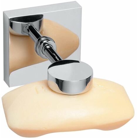 Sapho X-SQUARE - Portasaponetta magnetico, cromo XQ801
