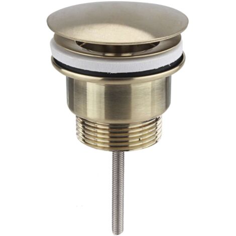 Sapho Zubehör - Nicht verschließbares Ablaufventil, Gold matt 542.742.5GB