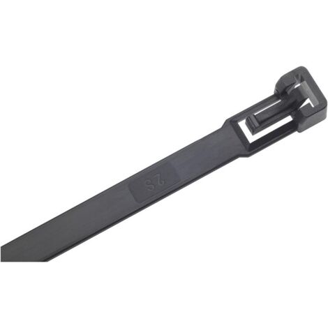 SAPI SAPISELCO Kabelbinder Nylon schwarz 280x3,5mm a100Stück lösbar