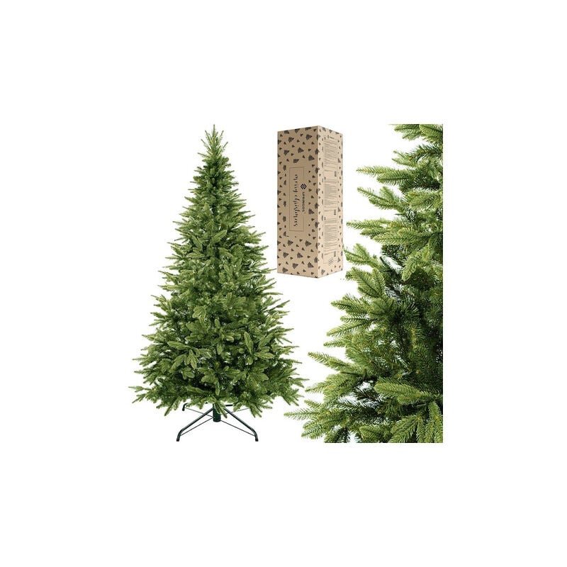 Springos - Sapin artificiel premium de 180 cm, arbre de Noël naturel