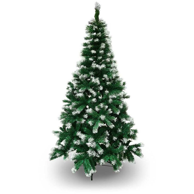 Sapin de Noël artificiel Tradition enneigé de 150 à 210 cm. 180 cm