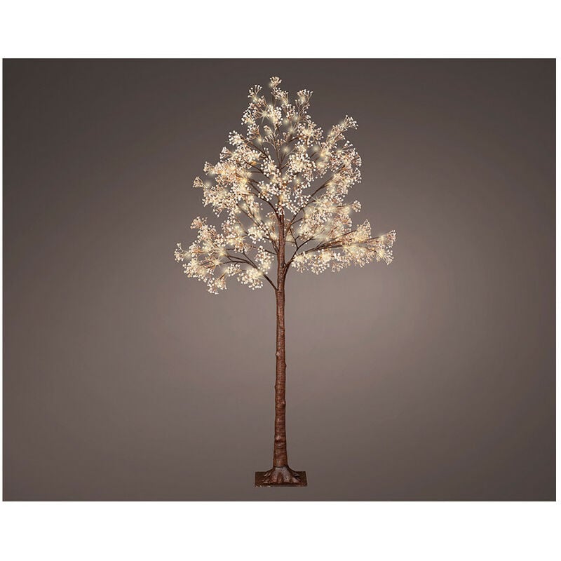 Arbre Led Gypsophila Purpurine Ip44 180cm