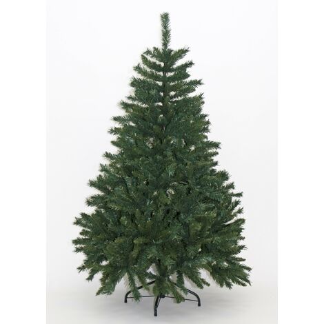 Sapin de Noël alpin artificiel 240 cm – 2721 branches – Base métal ignifuge – Pour intérieur et extérieur