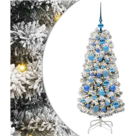 Sapin de Noël  Arbre de Noël Artificiel à Branches Articulées 120 cm