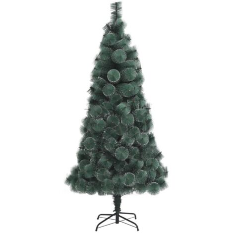 Sapin de Noël  Arbre de Noël artificiel avec support Vert 120 cm PET