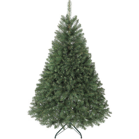 Sapin de Noël artificiel, 150 cm, branches pliables, pieds en métal, multifonctionnel, vert