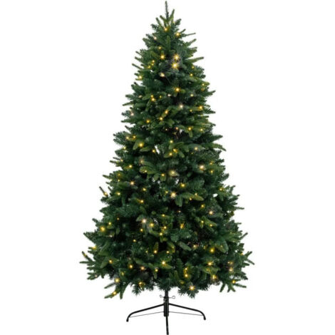 Sapin de Noël artificiel 210 cm lumineux Green Creek