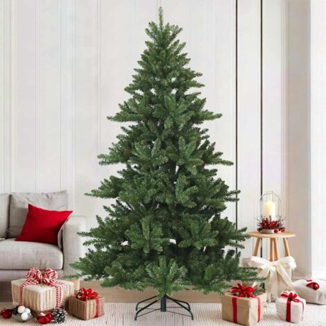 Sapin de Noël Artificiel à Branches Articulées Vert 210 cm vidaXL