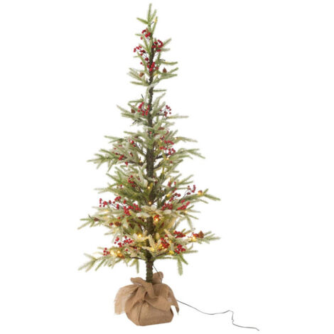 Sapin de Noël Artificiel à LED "Jute" 150cm Vert