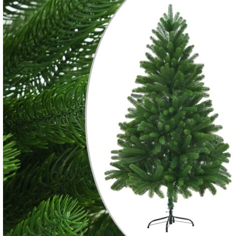 Sapin de Noël artificiel | Arbre de Noël Aiguilles réalistes 210 cm Vert 65353