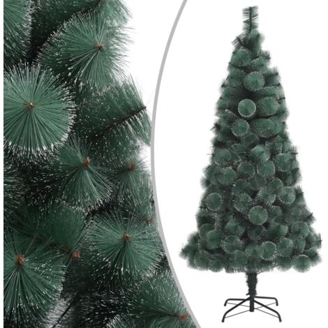 Sapin de Noël artificiel avec support Vert 120 cm PET vidaXL
