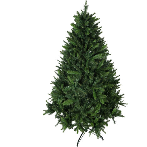 Sapin de Noël artificiel de 180 cm avec 786 branches déployées, sapin dense avec base en métal, facile à monter, vert