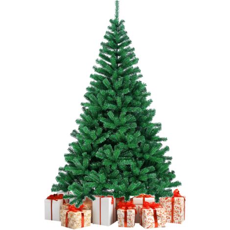Sapin de Noël Artificiel de 180 cm avec 800 Branches Décoration de Noël réutilisable
