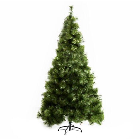 Sapin de Noël artificiel de 210 cm avec 505 embouts, décoration de Noël pour sapin de Noël incluant un support métallique pour l’intérieur