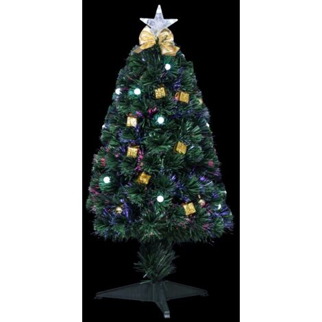 Sapin de Noël artificiel fibre optique Cracovie 90 cm - Fééric Christmas