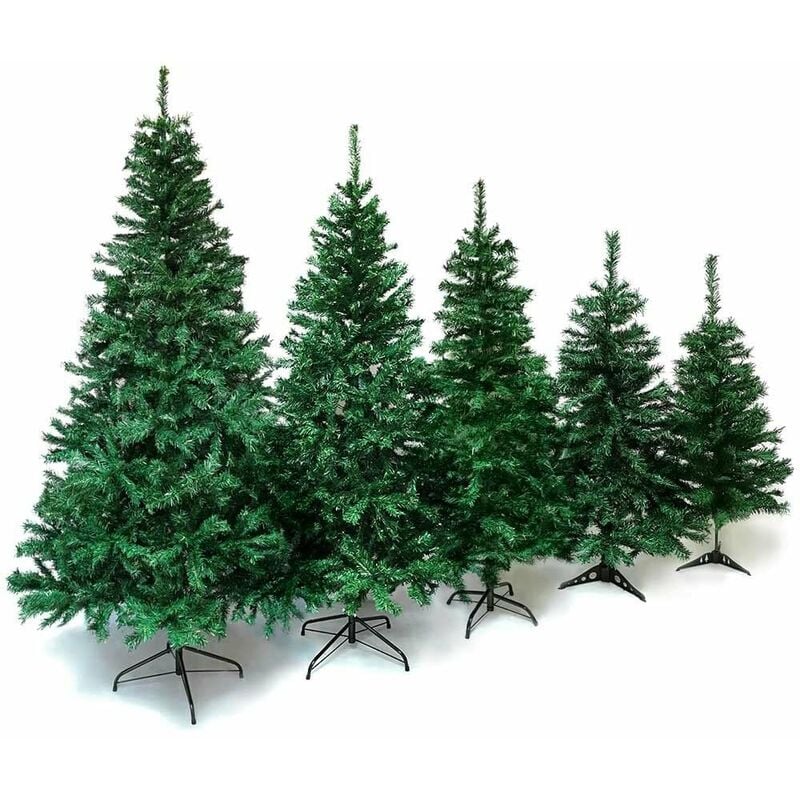 Sapin de Noël artificiel tradition et qualité de 90 cm à 3 m vert 180 cm - vert