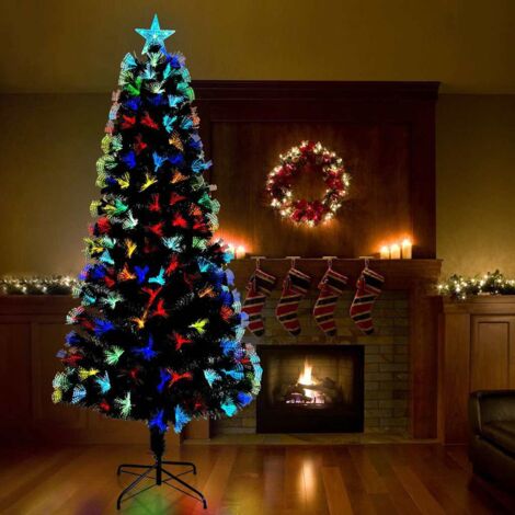 Sapin de Noël artificiel Vert 240 cm PVC vidaXL