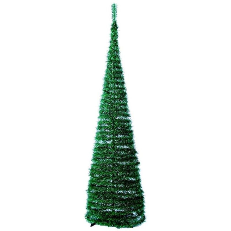 La Boutique De Noel - Sapin de Noël artificiel vert pop up SlimTree 180 cm Vert - Vert