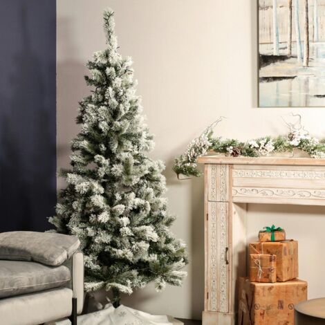 Sapin de Noël blanc 185 cm