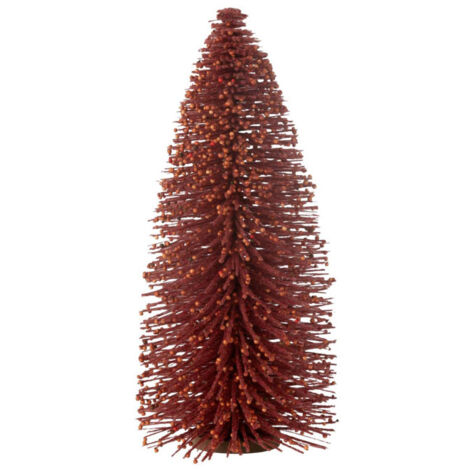Sapin de Noël Déco "Baies" 48cm Rouge
