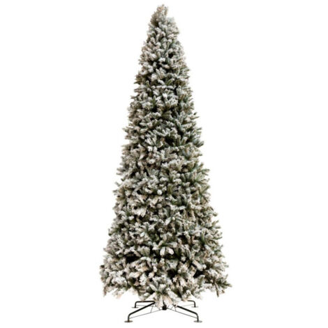 Sapin de Noël Déco "Enneigé" 450cm Vert