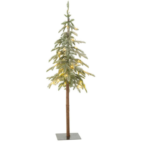 Sapin de Noël Déco Enneigé à LED "Reynaldo" 145cm Vert
