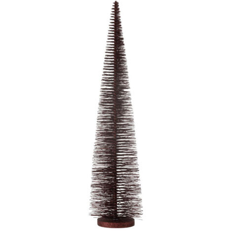 Sapin de Noël Déco Pailleté "Josh" 61cm Bordeaux