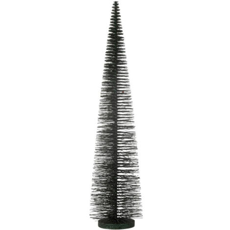 Sapin de Noël Déco Pailleté "Josh" 61cm Vert Foncé