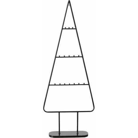Sapin de Noël en métal THEO - 111 cm - pour décorer (petit)
