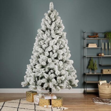 Sapin de Noël enneigé Vancouver H180 cm