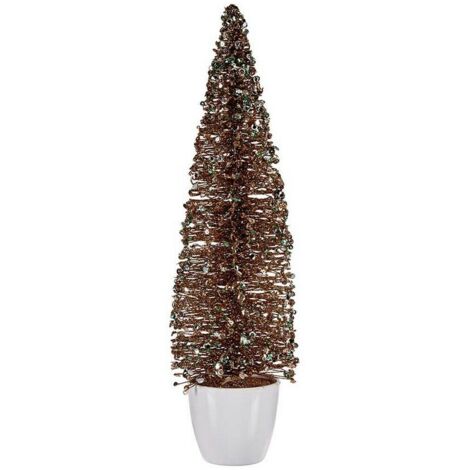 Sapin de Noël Krist+ Menthe Champagne Plastique 10 x 38 x 10 cm