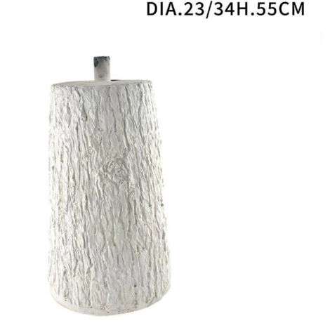 Sapin De Noël Tronc Blanc Effet Bois Diam.23