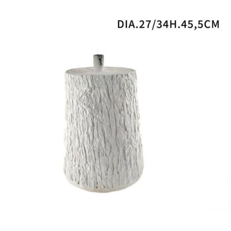 Sapin De Noël Tronc Blanc Effet Bois Diam.27