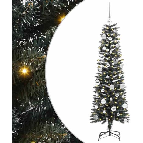 Sapin de Noël，Arbre de Noël artificiel avec 150 LED Vert 43 x 43 x 150 cm CFW24325