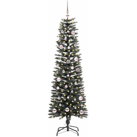 Sapin de Noël，Arbre de Noël artificiel avec 150 LED Vert 43 x 43 x 150 cm CFW34850