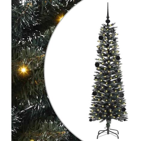 Sapin de Noël，Arbre de Noël artificiel avec 150 LED Vert 43 x 43 x 150 cm CFW79966