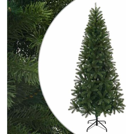 Sapin de Noël，Arbre de Noël artificiel Vert 240 cm PVC, PE et acier CFW19543