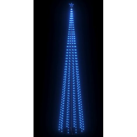 Sapin de Noël，Arbre de Noël cône 752 LED bleues Décoration 160x500 cm CFW80806
