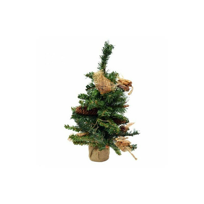 Outils Et Nature - Sapin de Noël 45 cm décoré pour la table