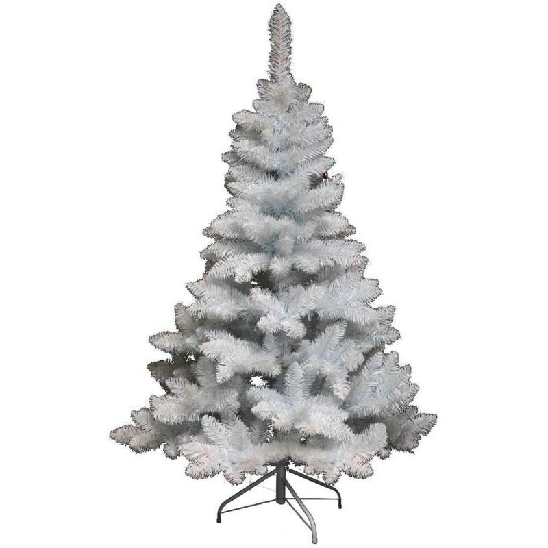 Sapin de Noël Blooming blanc 180 cm - Blanc