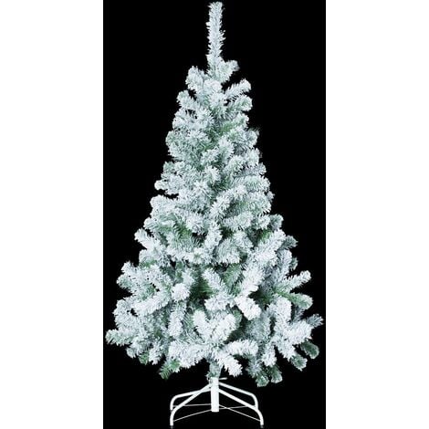 FÉÉRIE LIGHTS AND CHRISTMAS 150 cm vert floqué blanc - Vert - Vert floqué blanc