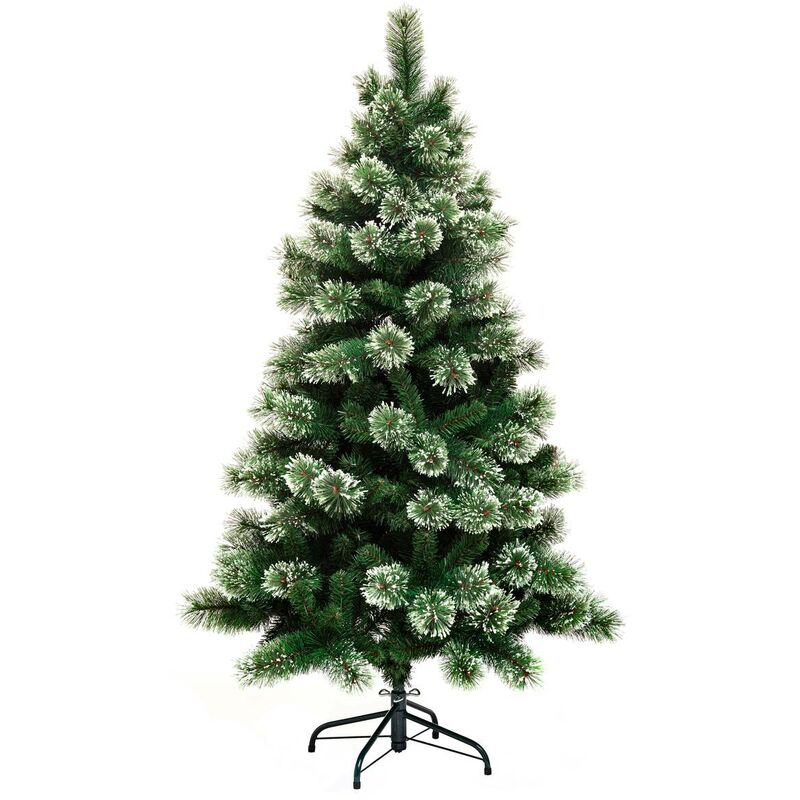 Sapin de Noël artificiel Vert enneigé qualité Premium h 210 cm - Feeric Christmas - Vert